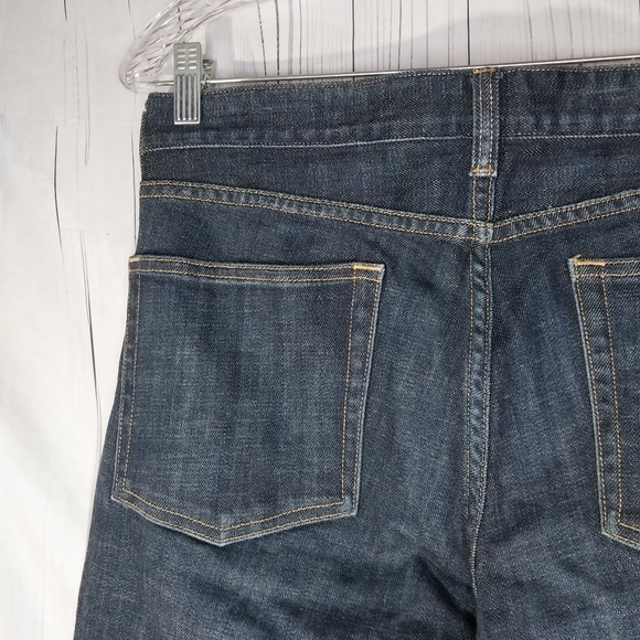 J.Crew Factory Matchstick Women's Dark Blue Jeans Size 30S - Picture 13 of 15